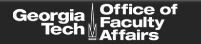 GT Office of Faculty Affairs